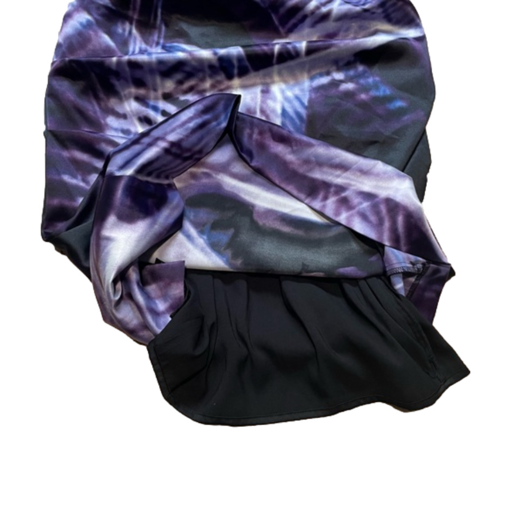 Le Chateau Purple Colour Pulse Sleeveless Scoop Neck Formal Dress Size XL - Picture 6 of 7